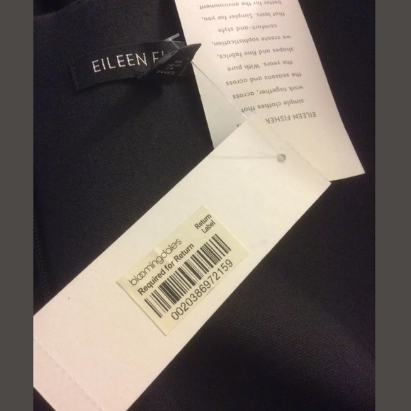 NWT Eileen Fisher Color Block Sheath Dress Sz 16 - Picture 11 of 12